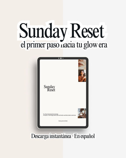 Sunday Reset  -Guía de autocuidado