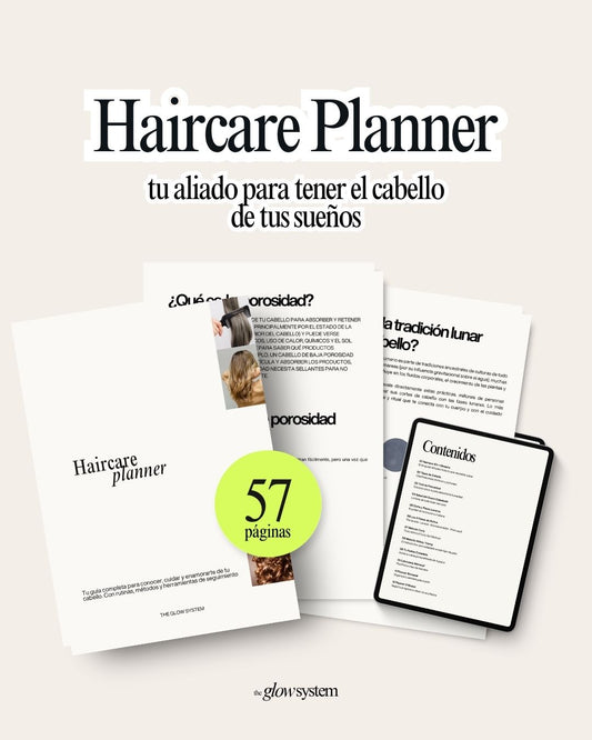 Haircare Planner Guía completa de cuidado capilar