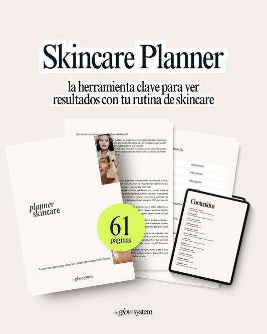 Skincare Planner Guía completa de cuidado de la piel